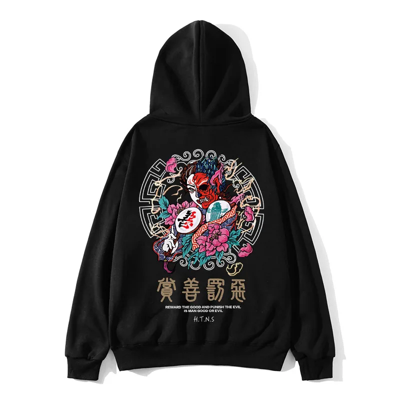 Hot sale Hoodies Men Ghost Japanese street Hooded Thick Pullover Sweatshirt Men High Street Fashion Hip Hop Autumn Streetwear Hot sale Hoodies Men Ghost Japanese street Hooded Thick Pullover Sweatshirt Men High Street Fashion Hip Hop Autumn Streetwear