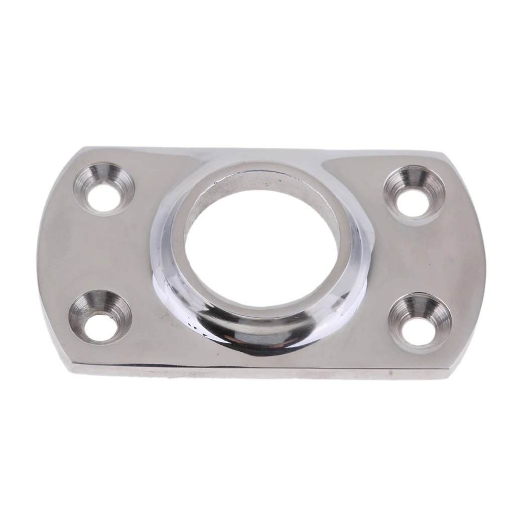 Boat Yacht Hand Rail Fitting 90 Degree 25mm 1 inch Base Marine-Grade 316 Stainless Steel