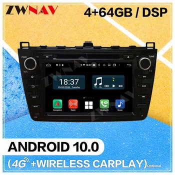 

Carplay Android 10.0 screen Car Multimedia DVD Player for Mazda 6 2008-2012 car GPS Navigation Auto Radio Audio Stereo Head unit