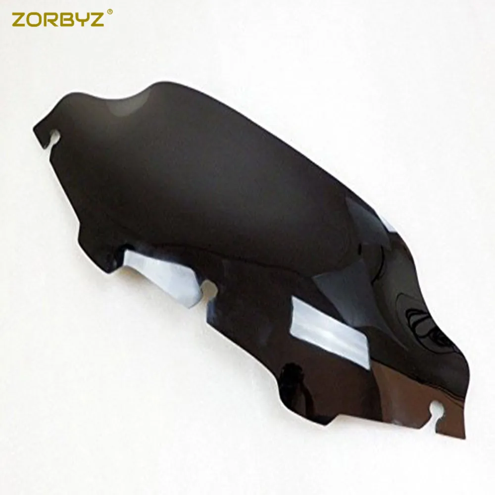 ZORBYZ Мотоцикл Дым " одна лампа ветровое стекло обтекатель для Harley Electra Glide Street Touring Bike 1996-2013