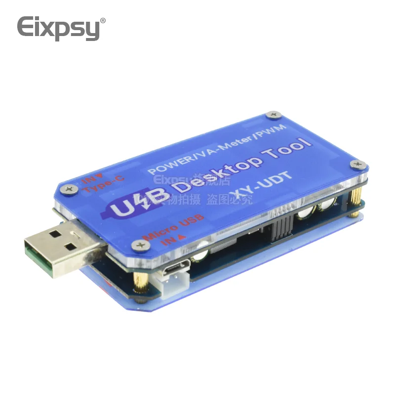 NC USB повышающий и понижающий источник питания постоянное напряжение постоянный ток 5 в литр 12 В Вольтметр Амперметр генератор pwm