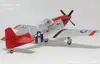 EPO Plane WarII RC Airplane Model Hobby 1200mm Wingspan P-51 P51 Mustang  Fighter Retractable Landing Gear KIT set or 4S PNP set 6