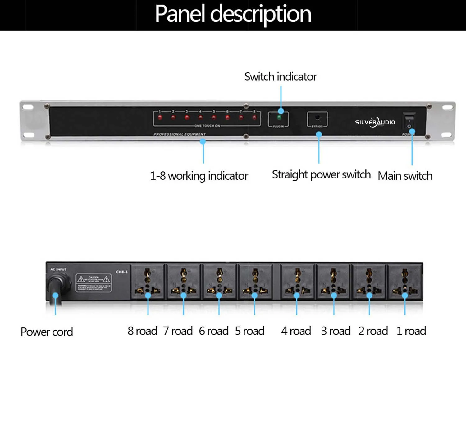 Estágio Profissional 10 Way Power Timing Dispositivo Universal Soquete Seqüência Controlador Interruptor Independente Gax-329 8 - - Image 5