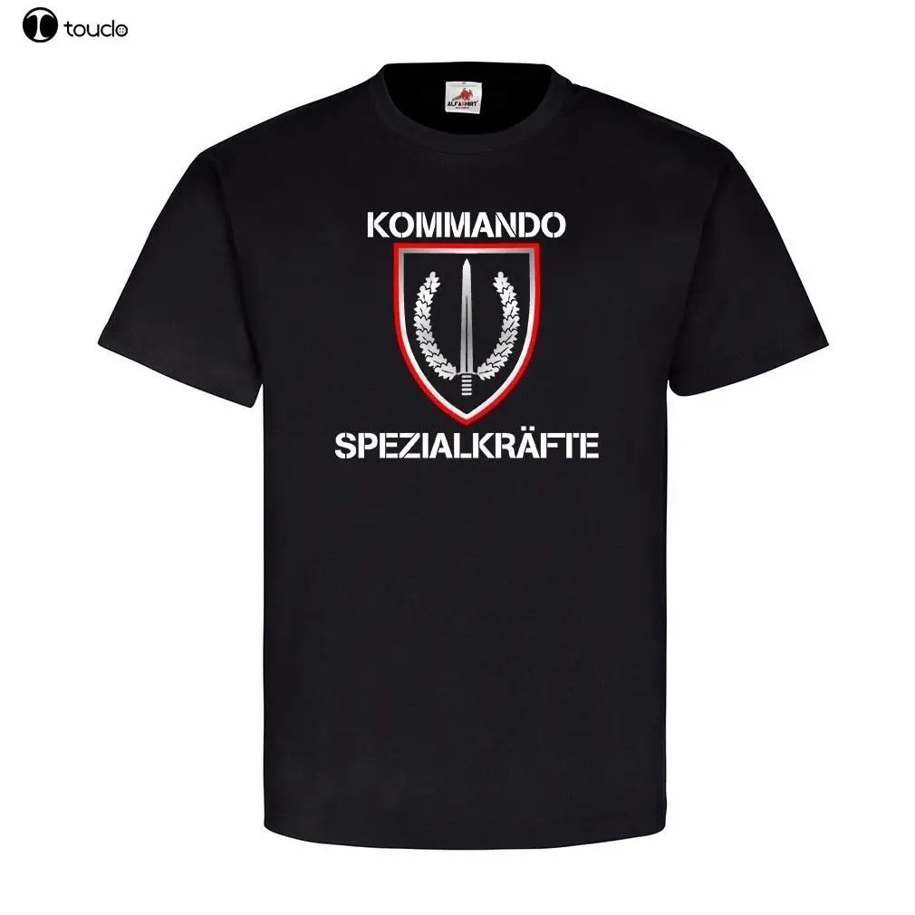 

Hot Sell 2019 FashionCommand Special Forces BW KSK Bundeswehr Badge Crest UnitT Shirt O-Neck T Shirt