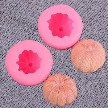 

Hallowmas 3D Pumpkin Cake Mould Hot Silicone Candle DIY Mold Handmade Soap Moulds Candle Making Mold Soap Diy Mold For Art Craft