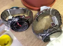 Watches Chronograph Military-Top Quartz Stainless-Steel Sports Waterproof Fashion Mens