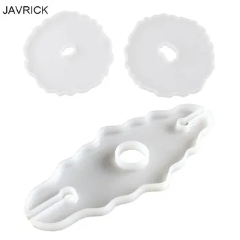 

Crystal Epoxy Resin Mold Coaster Casting Silicone Mould DIY Crafts Making Tool