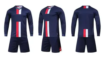 

Customize football Jersey Shorts Set Design Your Team Logo Name Number Soccer Suits Training Uniforms Any Size Color China OEM