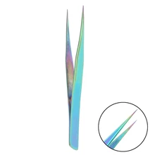 Practical New Precision Industrial Tweezers Anti-static Straight Tip Stainless Forceps Phone Repair Hand Tools