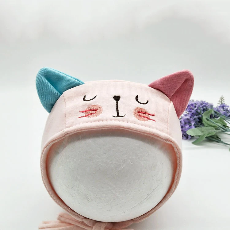 Wecute Beanies, шапки для маленьких мальчиков и девочек, детские хлопковые колпачки с милой вышивкой, шапки для новорожденных, реквизит для фотосессии, костюм для детей 3-12 месяцев