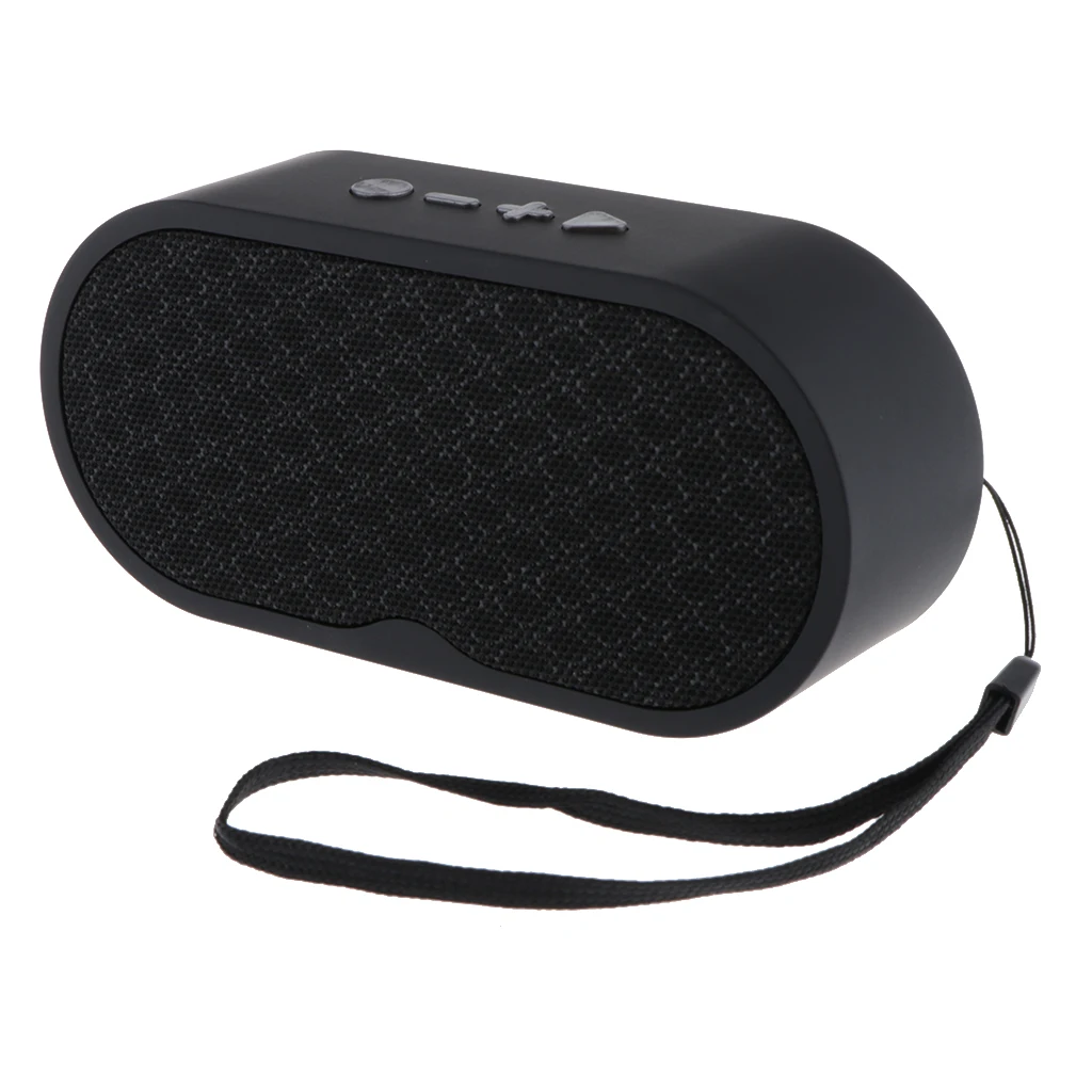 Mini Audio Player with Mic Stereo Bass Bluetooth 5.0 Speaker Mini Wireless Amplifier Handsfree AUX USB FM Subwoofer Waterproof