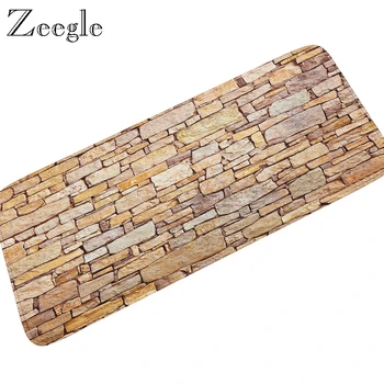 

Zeegle 3D Printed Stone Doormat Anti-slip Floor Mat Room Carpet Kitchen Mat Home Decor Door Mat Indoor Doormat