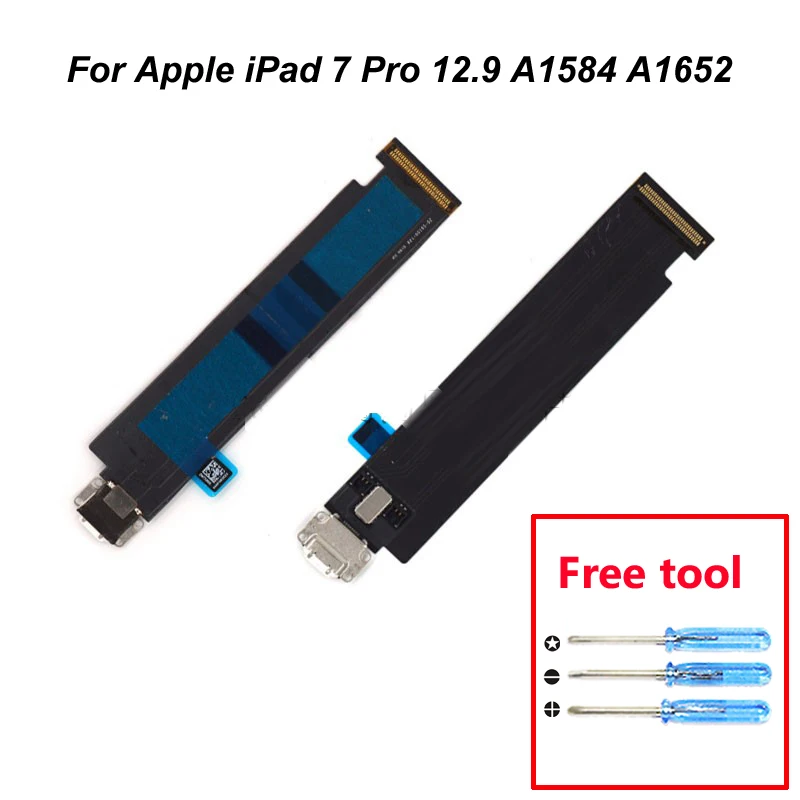 Original USB Charging Port Flex Cable Micro Dock Connector Board For iPad Pro 12.9 A1584 A1652 Replacement Repair Part | Мобильные