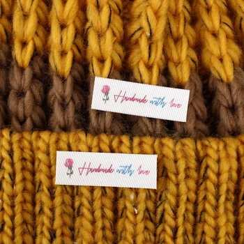 

128 Personalized Tags, Logo, Iron Tags, Ironing Labels, Personalized Name, Custom Design, Name Tags,Custom Labels (TB2156)