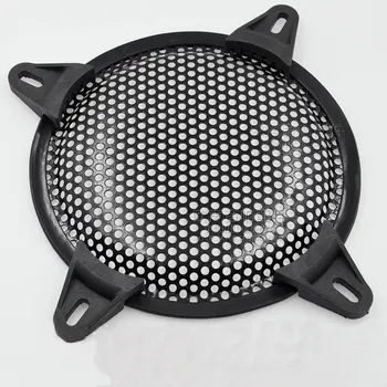 

2 Pcs of Protect Cover Grill Cover Decoration Mesh Nets Protector Dustproof Protecting Case for 10 inch Speaker