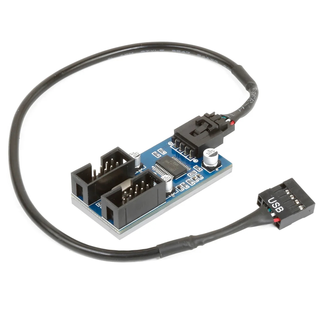 9 контактный удлинитель с разъемом USB 1 2/4 дюйма|Компьютерные кабели и разъемы| |
