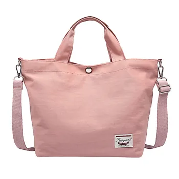 

Nylon Handbag Women Shopping Bag Reusable Shoulder Bag Waterproof Cross Bag Handbag Leisure Travel Bag Женская сумка через плечо