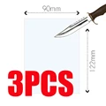 6in glass 3PCS