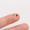 New 3mm Hair Extension Ring Silicone Lined Bead Nano Tip Ring Braider Hair Care Styling Tool 2