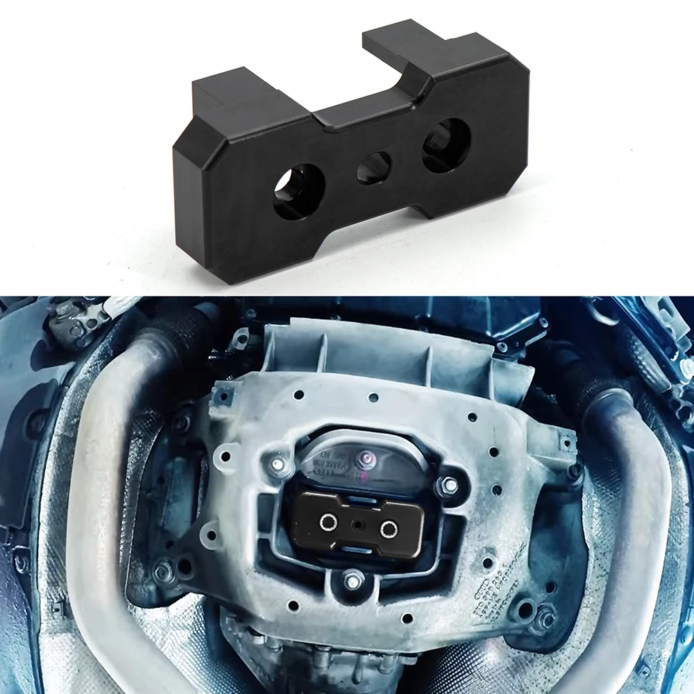 Billet Aluminum Transmission Mount Insert For B8 Chassis Audi A4 S4 RS4 A5 S5 RS5 Q5/SQ5 Models For S-Tronic/Manual