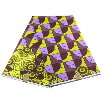

Real Dutch Wax High Quality Real Wax 6yards Veritable African Ankara Sewing Rule Pattern Fabric