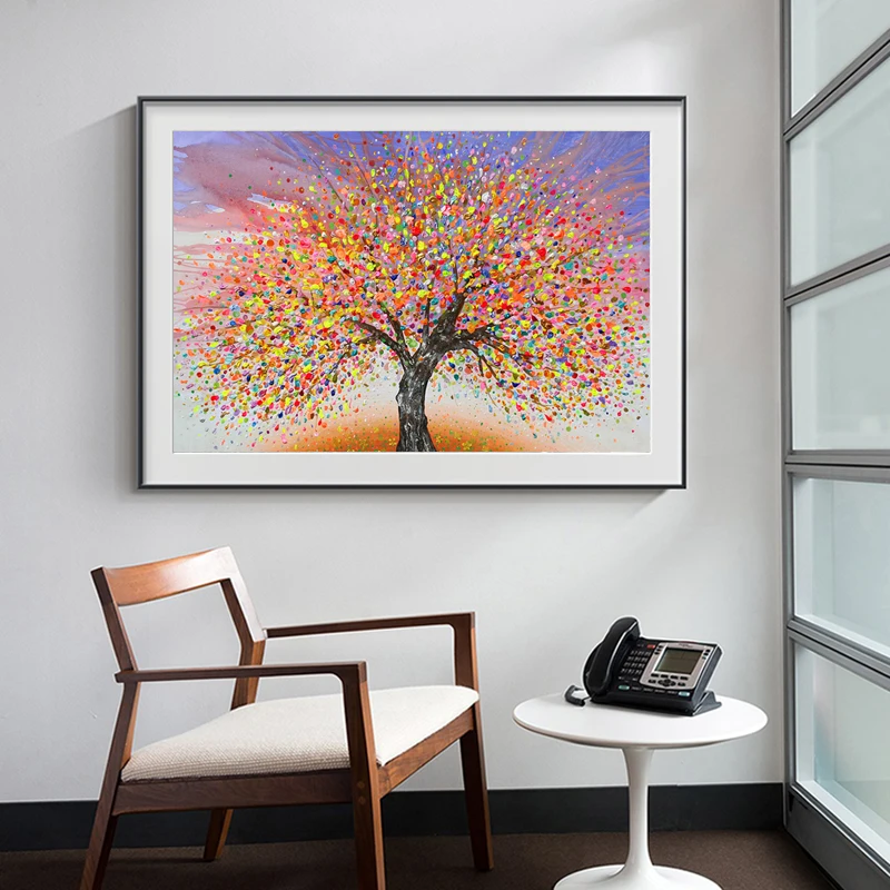 5d Diamond Painting Tree Landscape DIY Diamond Embroidery Scenery Mosaic Home Decoration Needlework Cross Stitch Painting Art diamond painting diamond painting accessories