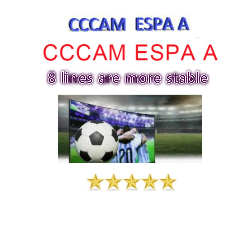 

Cccam ESPA A Clines for Europe Spain 8-Lines