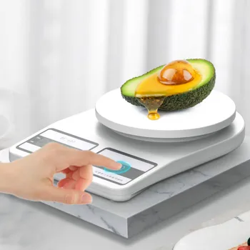 

Precise Portable Electronic Kitchen Scales Digital Food Weighing Coffee Kitchen Scale Accessories Herramientas Kitchen BW50KC