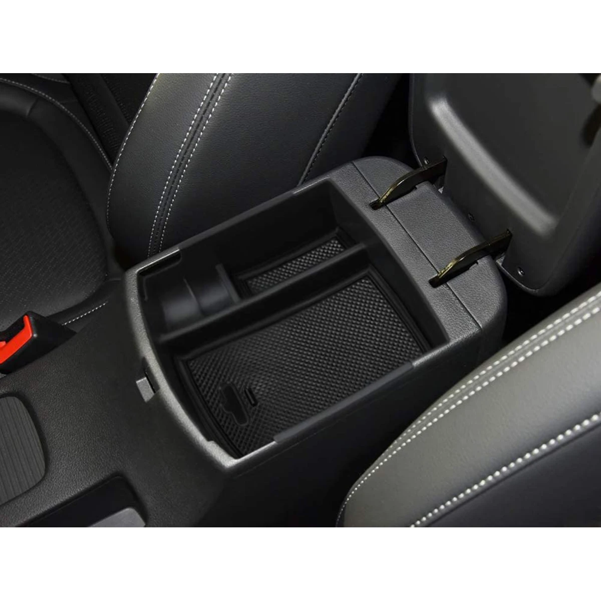 Center Console Organizer Armrest Storage Box Phone Holder Tray Container for Hyundai Kona Car Accessories