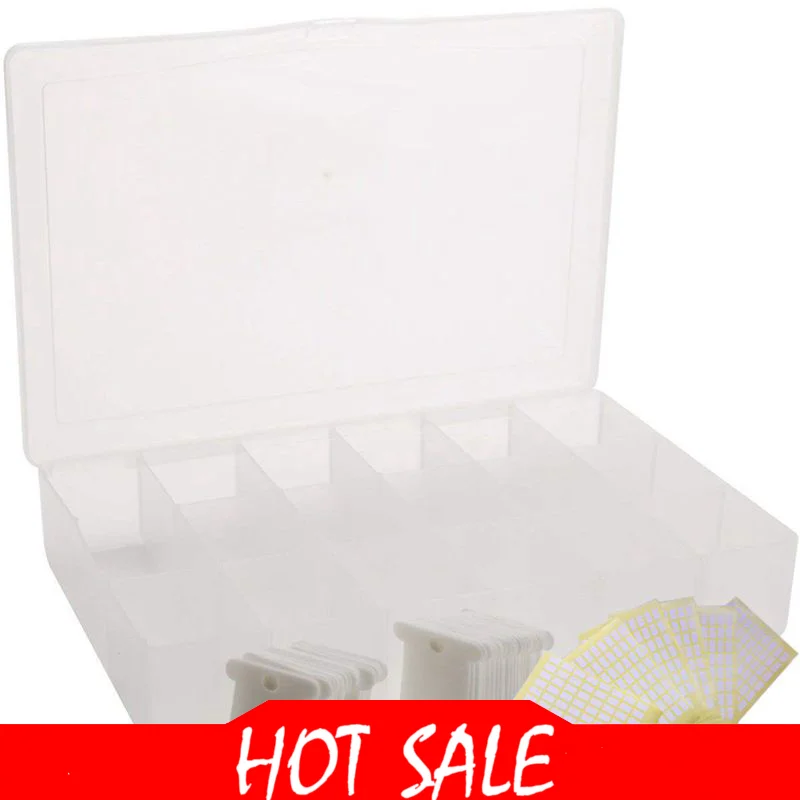 und N/ähgarnlagerung 120 St/ück Stickseide Organizer Floss Bobbins Organizer Box Kunststoff-Wickelbrett Kreuzstich-Werkzeugsatz f/ür Kreuzstich