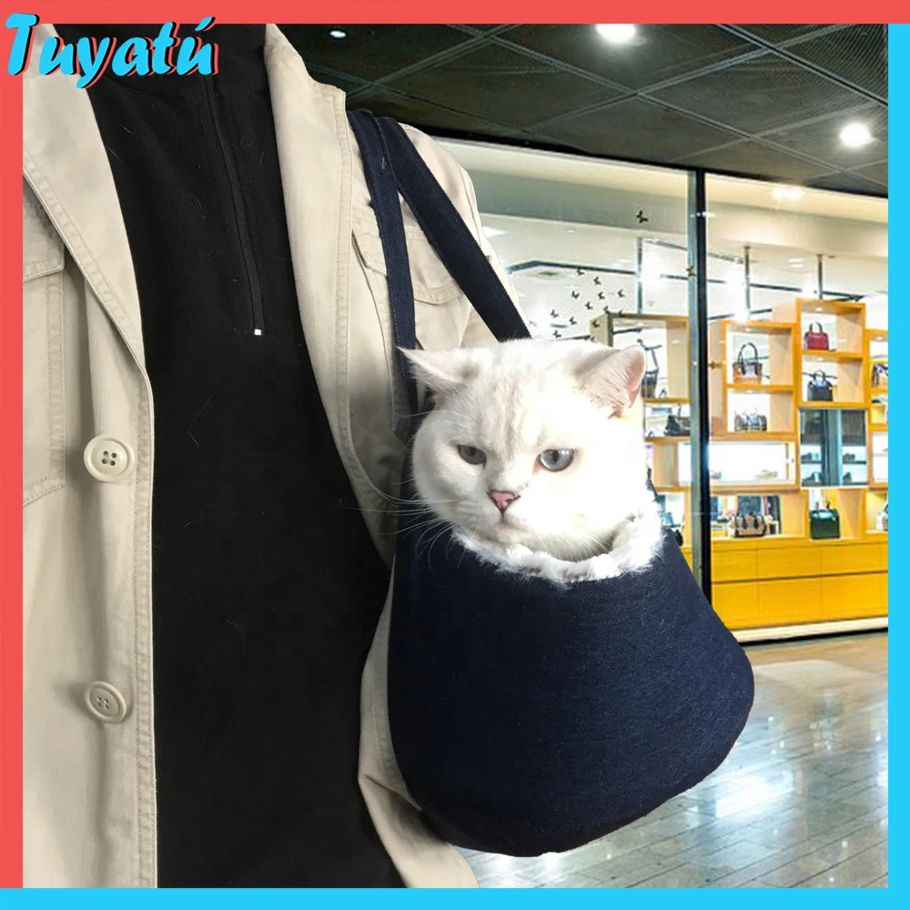 

Pets Carrier for Cat Carrying bag for Cat Backpack for Cats Panier Handbag Plush Travel Small Dog Puppy Bag Bed Pet Products