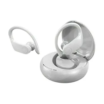 

Mini Earbuds Ear Hook Magnetic Charging Hands Free True Wireless Bluetooth Earphone TWS Sports Portable HiFi Stereo Ergonomic