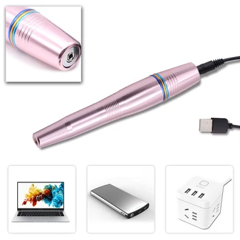 

Electric Nail Drill Set USB Nail File Machine Manicure Pedicure Polishing Tool Nail Drill Machines With Nail Clippers For Salon