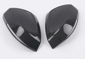 

For Volkswagen TACQUA 2020 High-quality ABS Chrome Car Side Mirror Carbon fiber/ABS Rear view mirror Cover Exterior Accessories