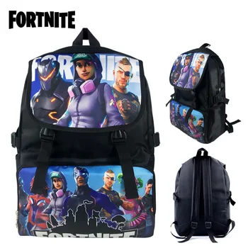 

Original Fortnite Game Spot Schoolbags Men and Women Backpacks Youth Campus nylon Backpacks Unisex School Season For Kids Gifts