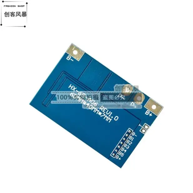6 string 22.2V lithium battery protection board / with balance / 18650 lithium battery protection board / 25.2V anti-overcharge