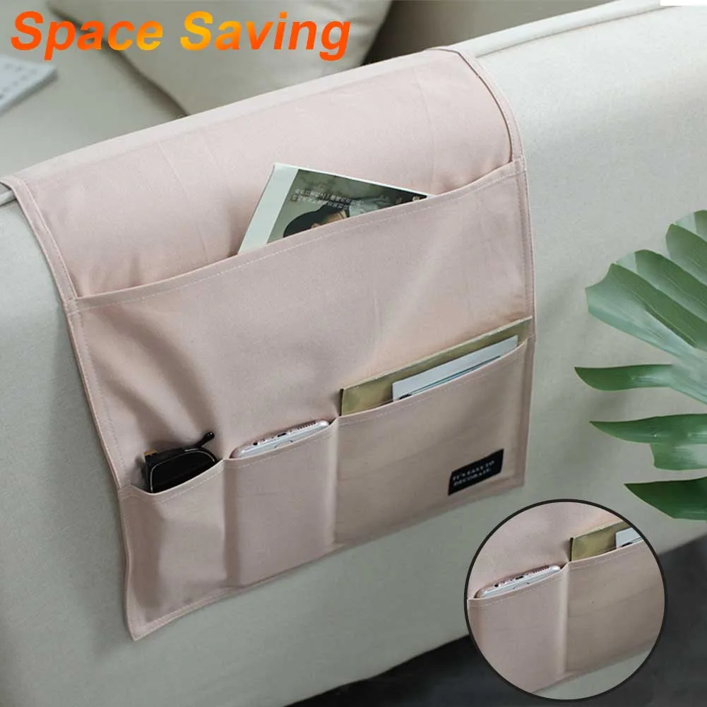 Cellphone Couch Bedside Sundries Organizer TV Remote Magazines Solid Storage Bag Modern Large Sofa Armrest Multifunctional Cellphone Couch Bedside Sundries Organizer TV Remote Magazines Solid Storage Bag Modern Large Sofa Armrest Multifunctional