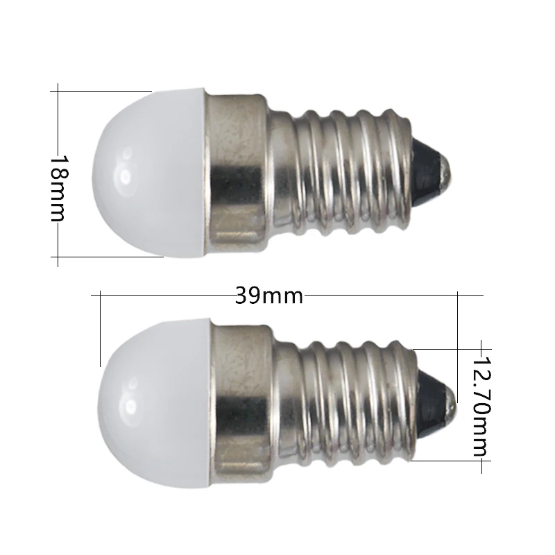 Ampul Led Lamp Thuis 1W E14 12V 24V 48V 60V 110V 220 V Mini melkachtige Shell Spotlight Kaars Licht 12 24 220 V Volt Decoratie Lamp| - AliExpress