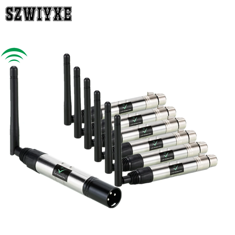 DMX Controller DMX Receiver DMX Wireless Receiver Transmitter Light Control Dfi DJ for Wireless Receiver DMX512 Stage Light Party DMX 2.4G Transmitter