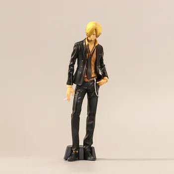 

One Piece Figures Anime Peripheral Cartoon Black Foot Sanji Doll Toy Decoration home decoration accessories christmas decor