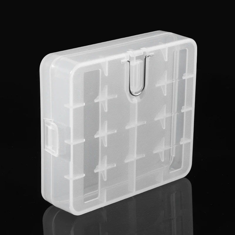 1 шт. портативный ящик для хранения батареи жесткий пластмассовый футляр
