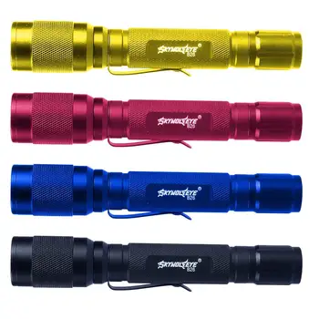 

Waterproof Pocket LED Flashlight Zoomable LED Torch Mini Penlight Light