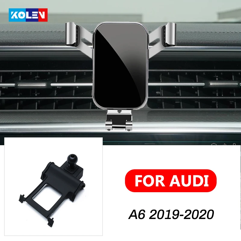 

Автомобильный держатель для Audi A6 2019-2020, автомобильный держатель Мобильный телефон, автоматическая зарядка, гравитационная подставка, Специ...
