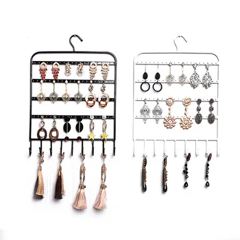 

Fashion Earring Stand Ear Stud Holder Jewelry Display Necklace Pendant Stand Rack Bracelet Jewelry Storage Organizer Shelf