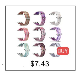 Ремешок из натуральной кожи для Apple Watch band 4 3 iwatch 42 мм 38 мм 44 мм 40 мм pulseira correa браслет умные часы аксессуары петля