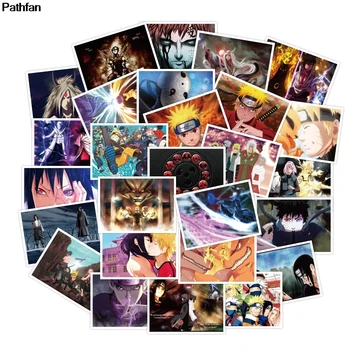 

12set A3958 Patchfan 30pcs Stickers Waterproof Vinyl Decal for Laptop Bicycle Luggage Guitar Children Anime Naruto Sticker