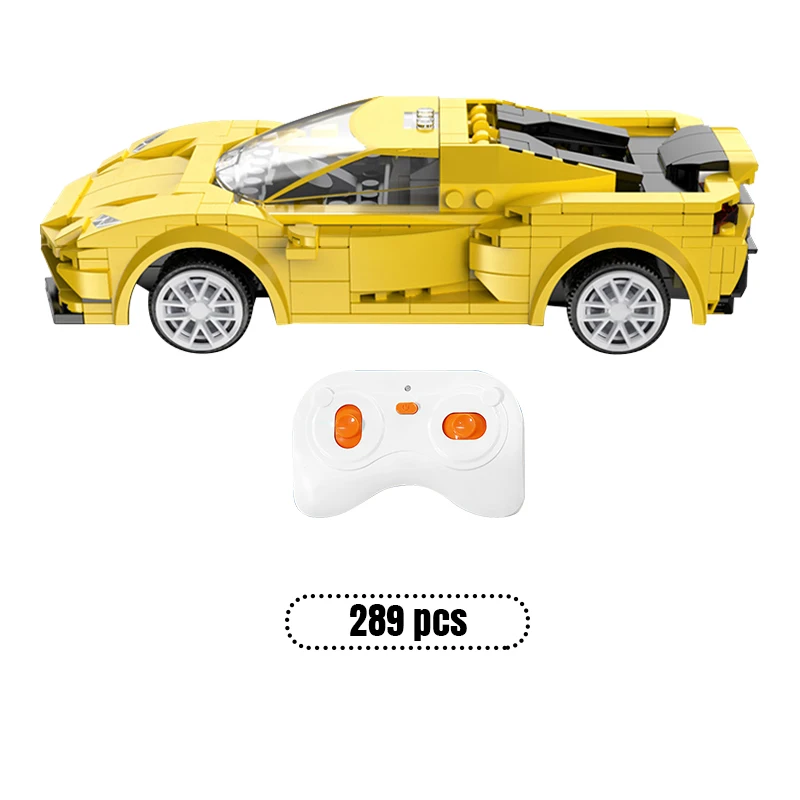 Cada City APP Programming Remote control Sports Car Model Building Blocks High-Tech RC Racing Car Bricks Gifts Toys for children 7