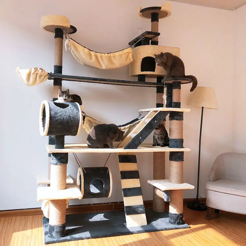 elaborate cat tree