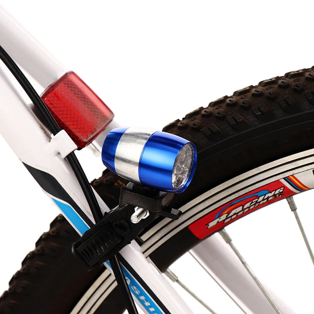 Sale Mountain Bike Bicycle Front Fork Light LED Riding Warning Light Aluminum Alloy Power Saving High Brightness Adjustment Lamp 20