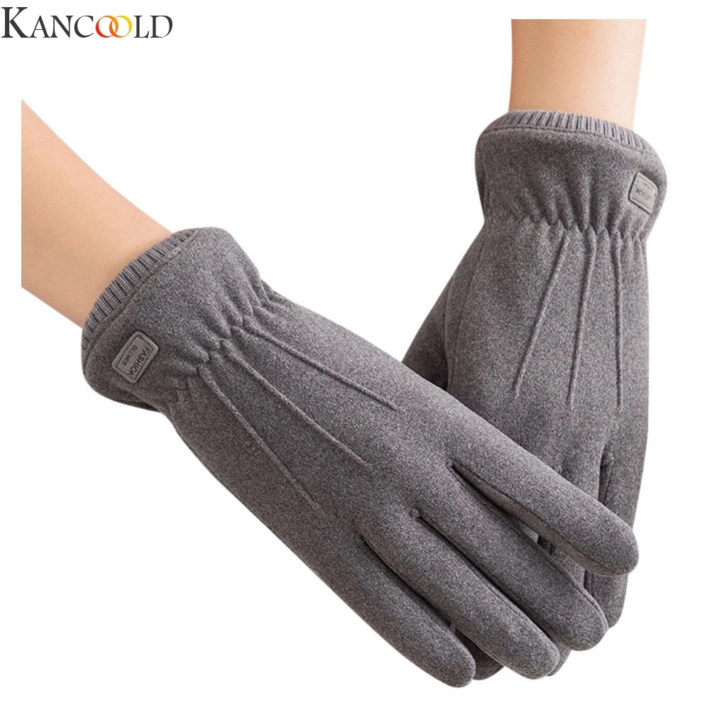 KANCOOLD, женские зимние теплые перчатки, рукавицы на запястье, для вождения лыжного спорта, высокое качество, элегантные женские перчатки для улицы